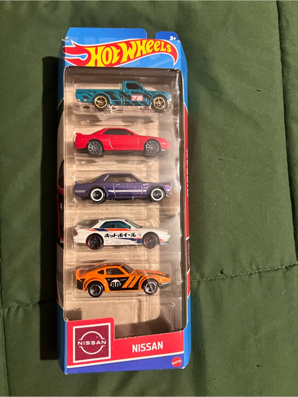 Nissan 5-Car Pack  Hot Wheels